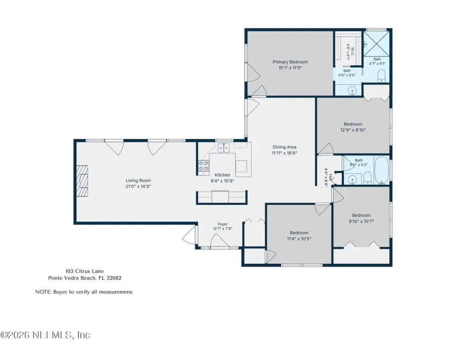 103 Citrus Lane, Ponte Vedra Beach, FL 32082 - #3