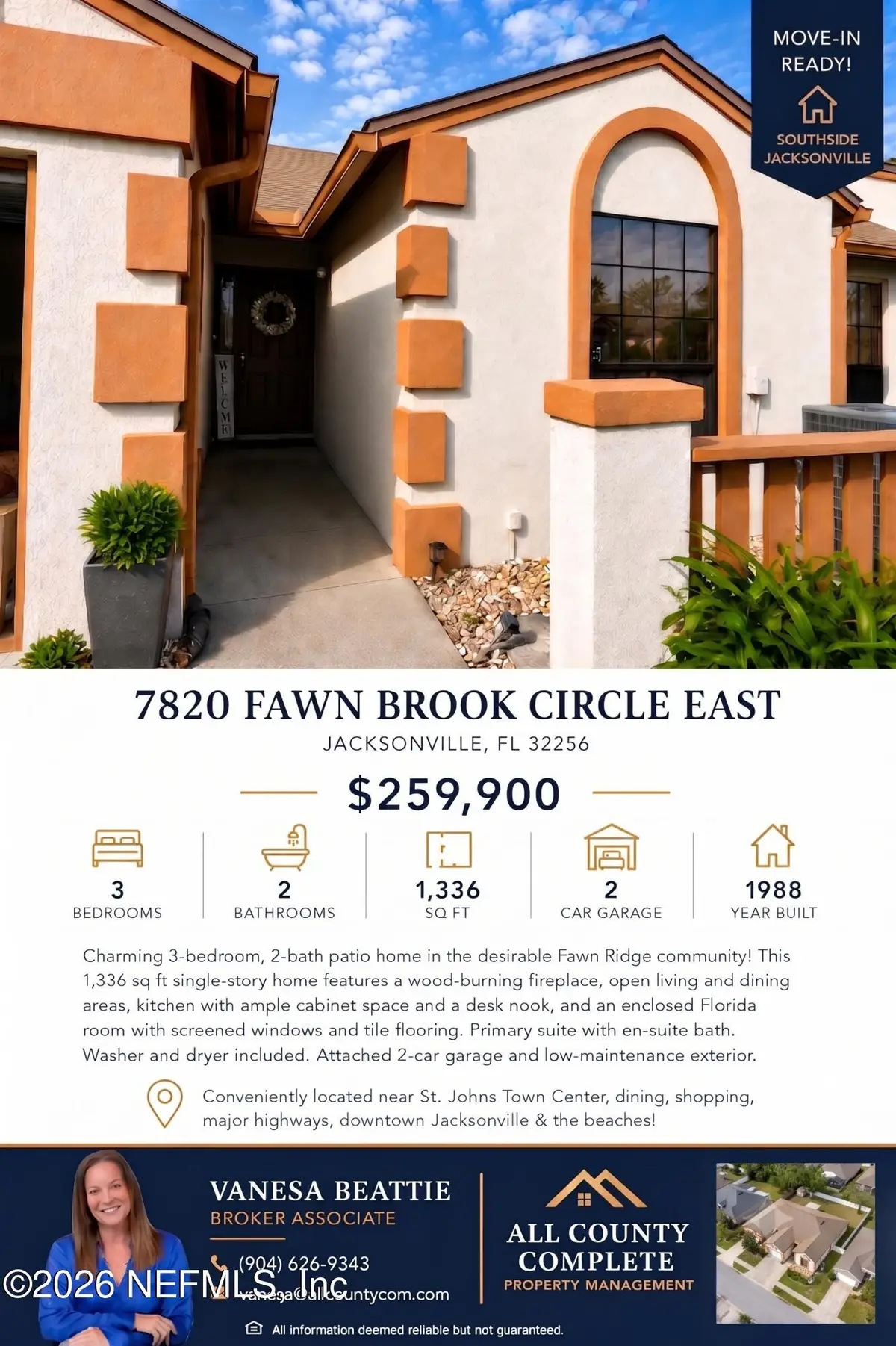 7820 Fawn Brook E Circle, Jacksonville, FL 32256 - #1