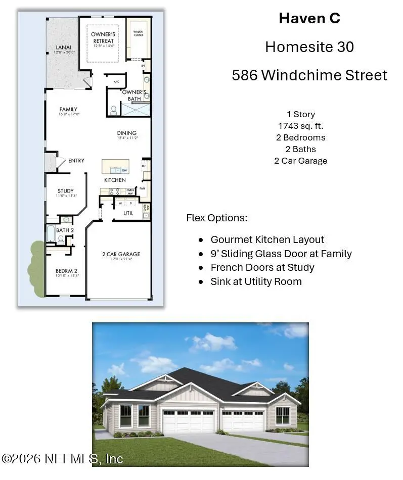 586 Windchime Street, Yulee, FL 32097 - #2