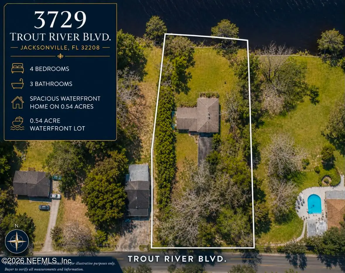 3729 Trout River Boulevard, Jacksonville, FL 32208 - #1