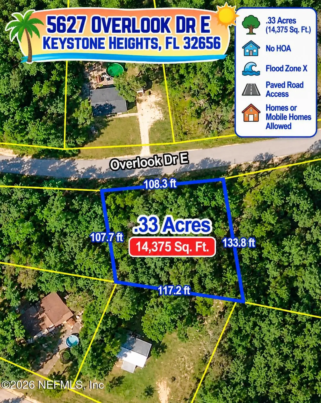5627 Overlook E Drive, Keystone Heights, FL 32656 - #1