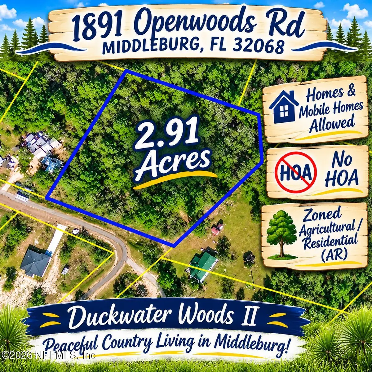 1891 Openwoods Road, Middleburg, FL 32068 - #1