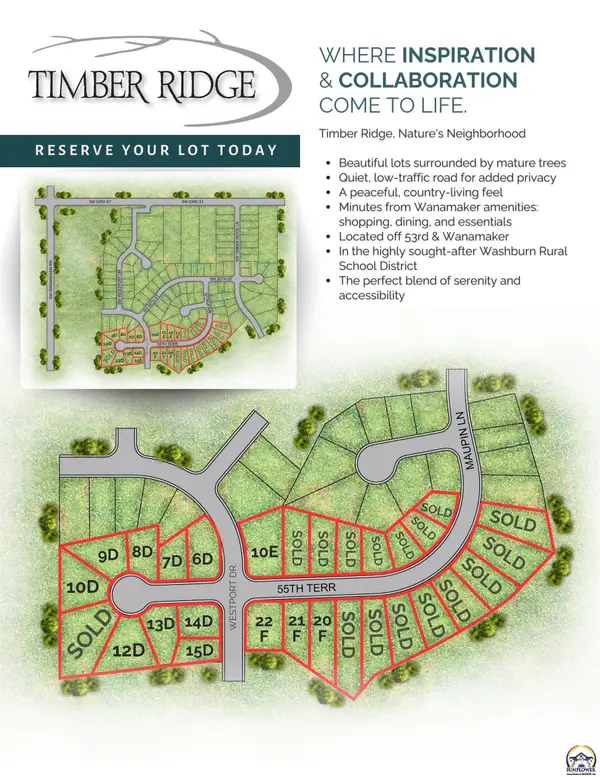 0000 SW 55th Ter #Blcok F, Lot 22, Topeka, KS 66610