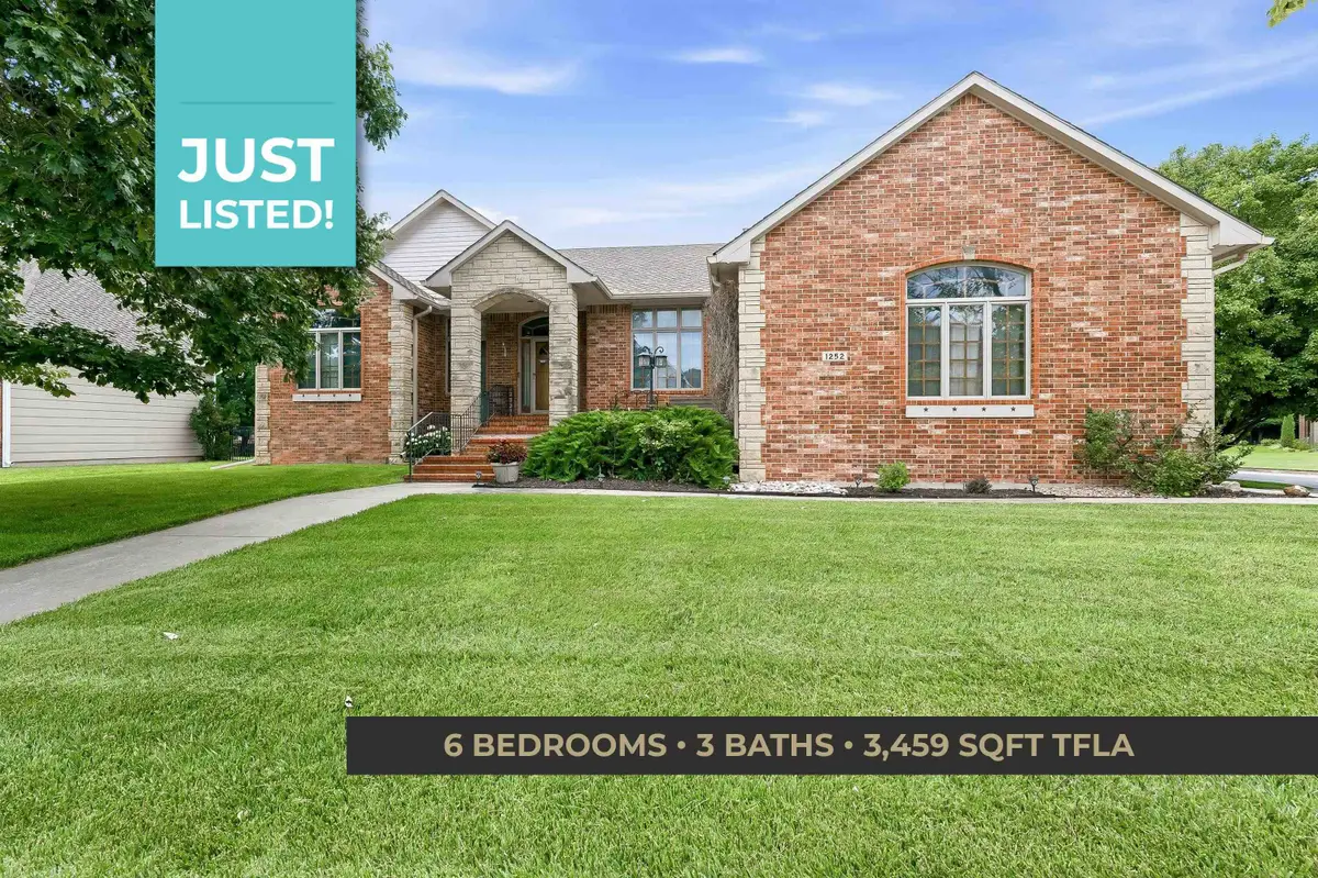 1252 N Hickory Creek Ct., Wichita, KS 67235 - #1