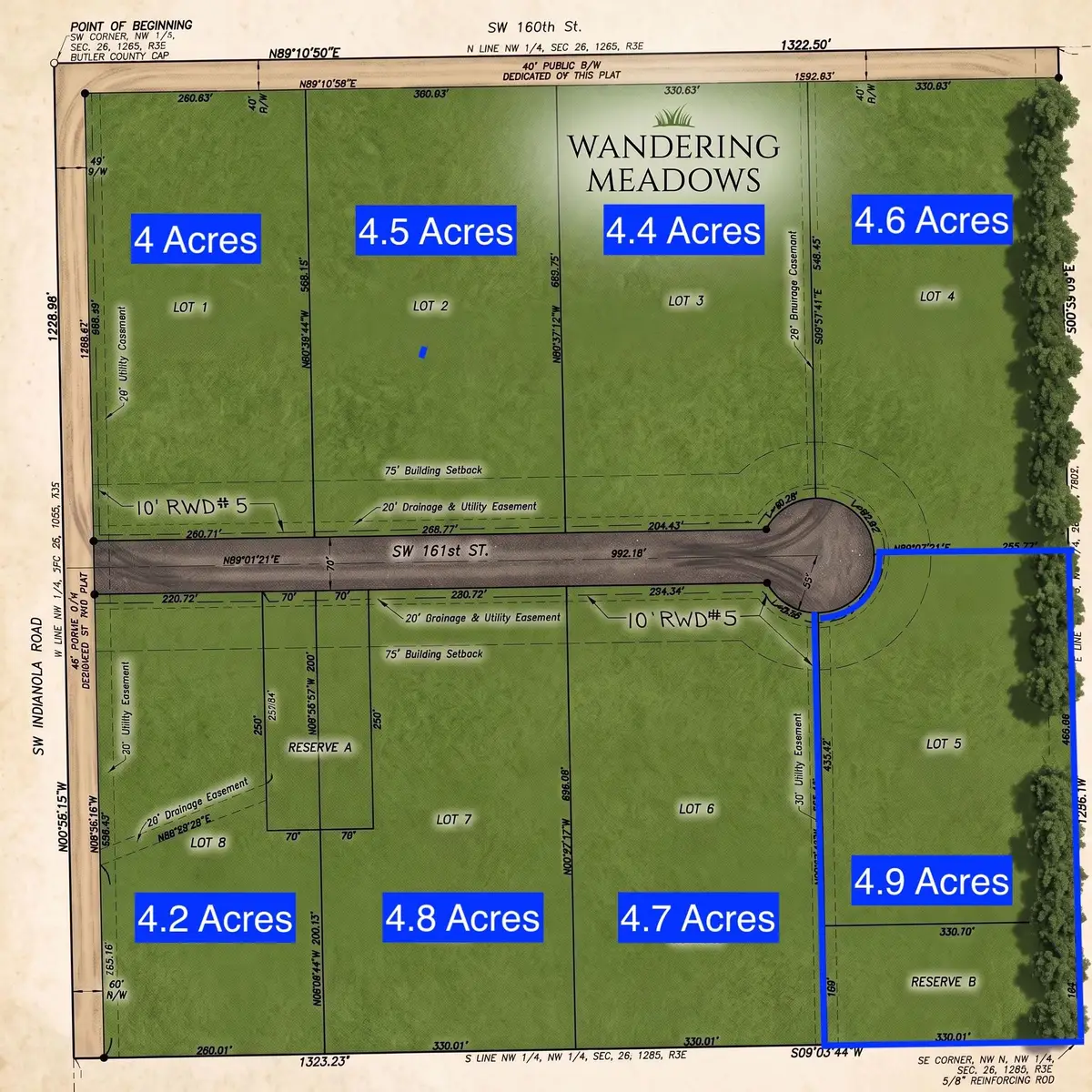 0 SW 161st St, Rose Hill, KS 67133 - #1