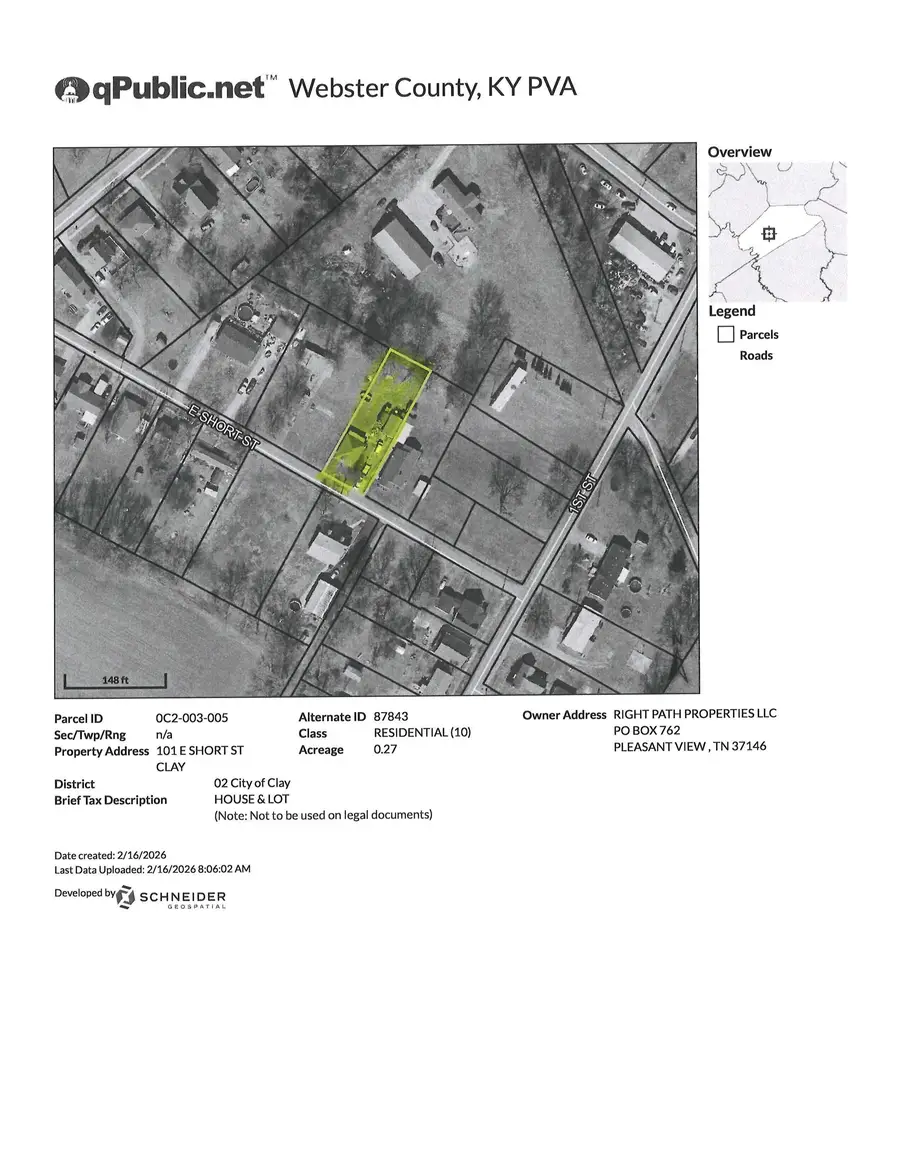 101 E Short St, Clay, KY 42404 - #3