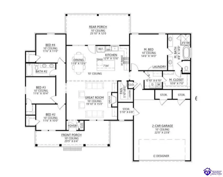 414 Greenhill Street, Vine Grove, KY 40175 - #3