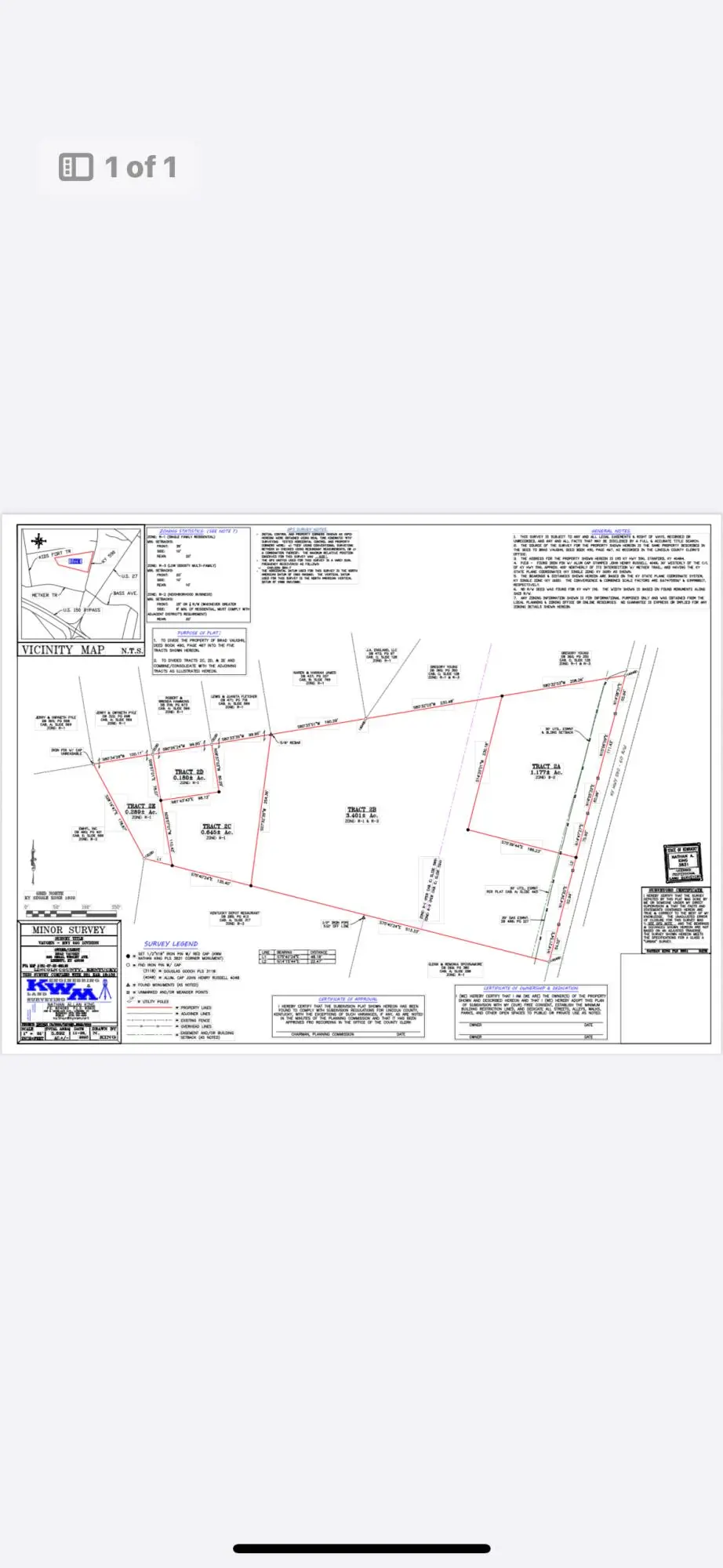 tract 2 B W Hubble Rd Highway, Stanford, KY 40484 - Image #1