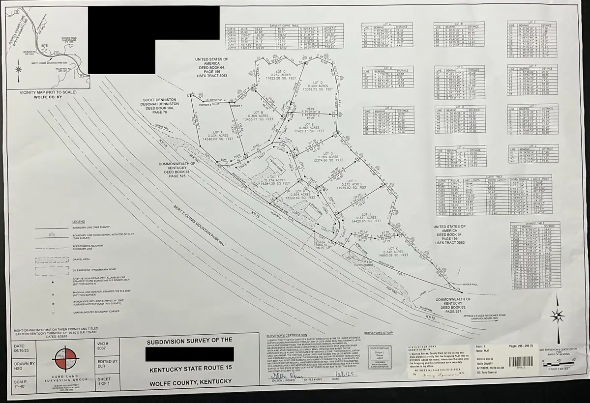 8086 (Lots A-E, G, I, J) Kentucky 15, Pine Ridge, KY 41360 - #1