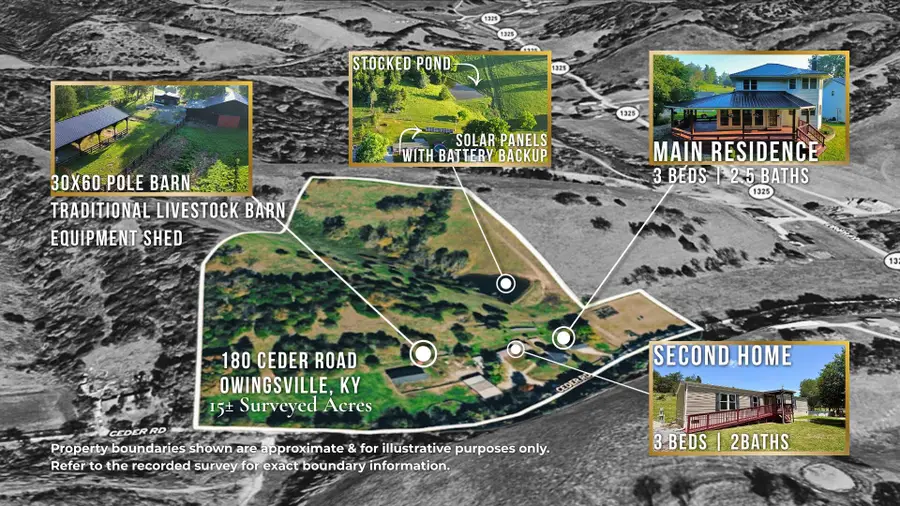 180 Ceder Road, Owingsville, KY 40360 - #3