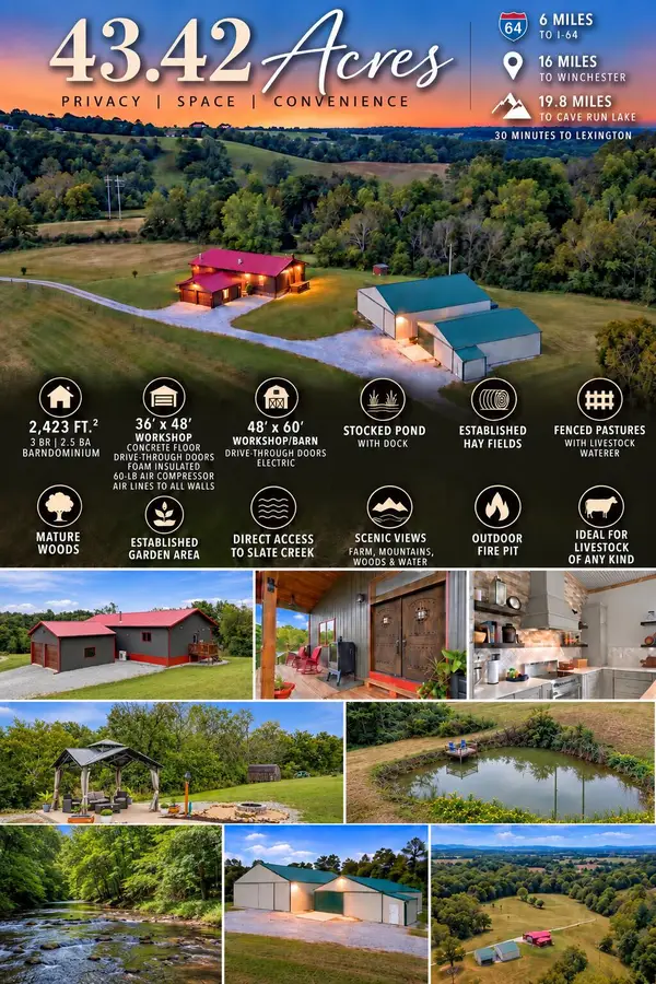 649 Joe Snedegar Road, Mt Sterling, KY 40353