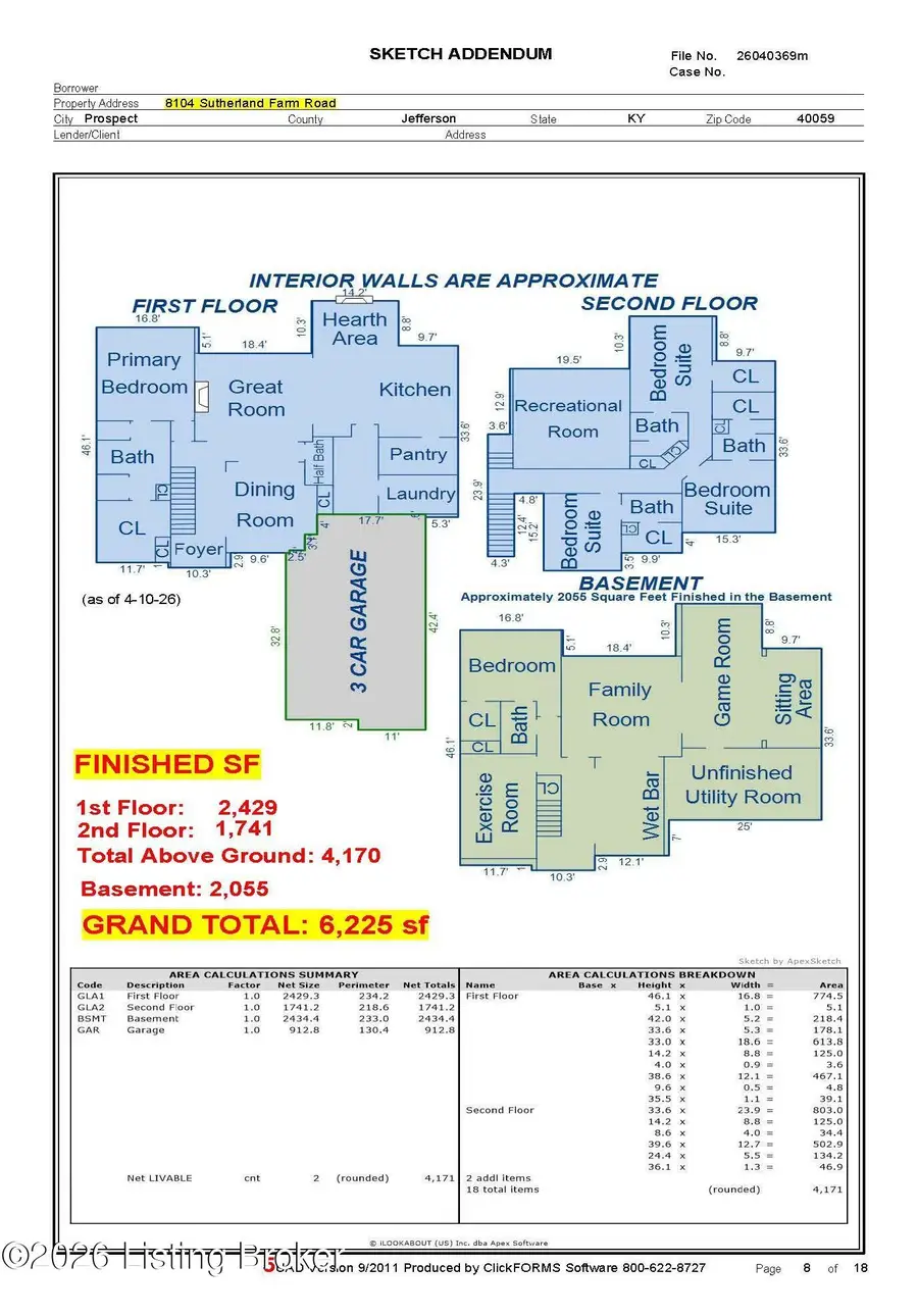 8104 Sutherland Farm Rd, Prospect, KY 40059 - #3