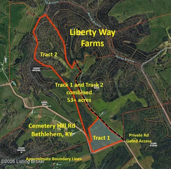 1 & 2 Cemetery Hill (combined) Rd, Bethlehem, KY 40007