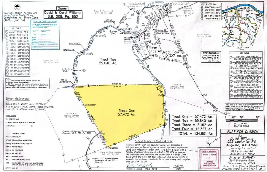 0 Lockmier 57+/- Acres Road, Augusta, KY 41002 - Image #2