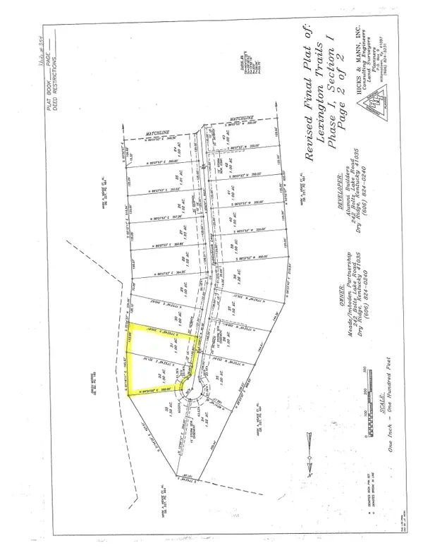 Lot 31 &32 Saddlebrook Lane, Dry Ridge, KY 41035