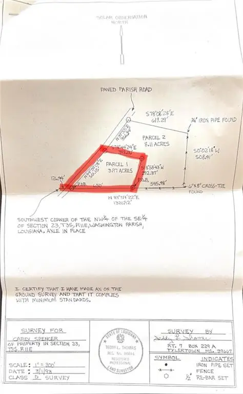 3.97 Vacant Land Lee Road, Franklinton, LA 70438 - Image #2