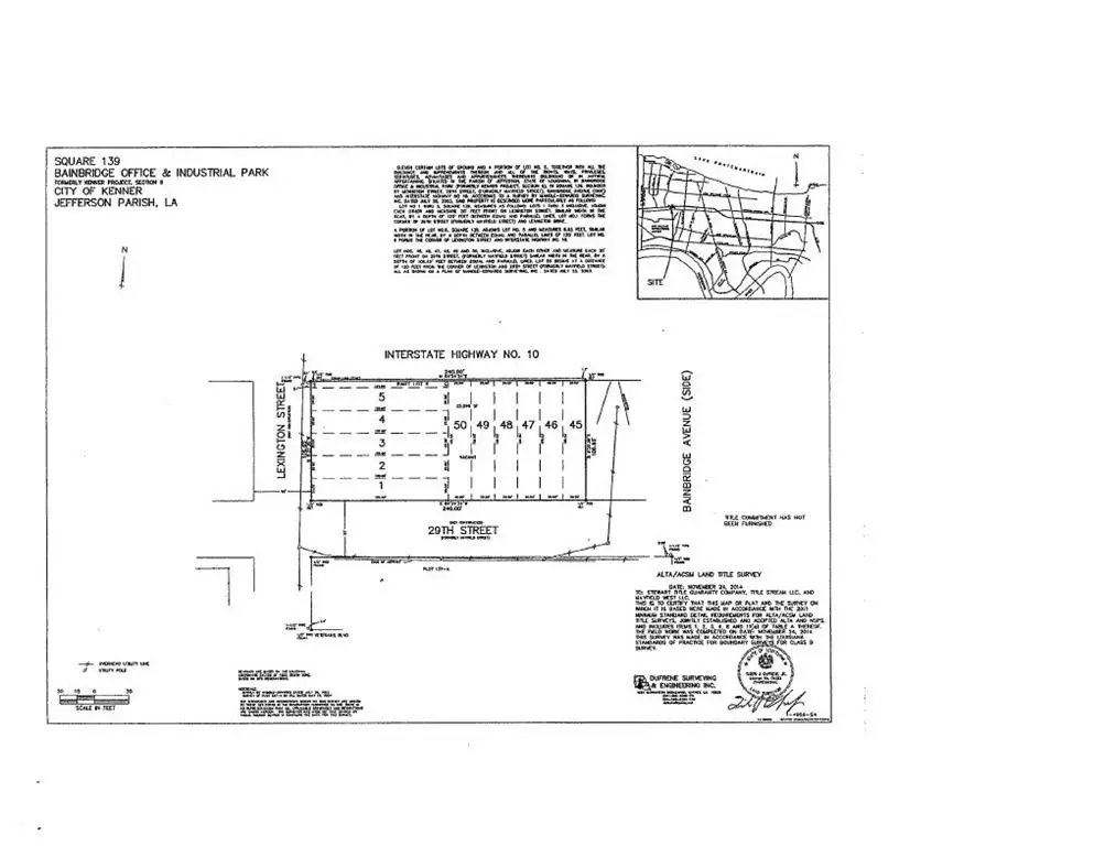 Lots 1-6, 45-50 Lexington Avenue, Kenner, LA 70062 - #1