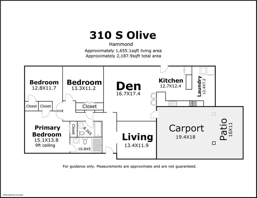 310 S Olive Street, Hammond, LA 70403 - #3