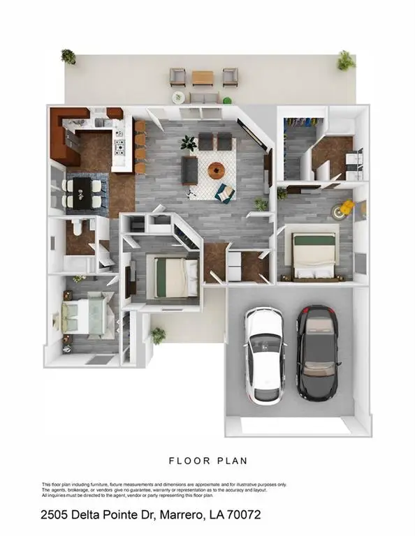 2505 Delta Pointe Drive, Marrero, LA 70072 - #2