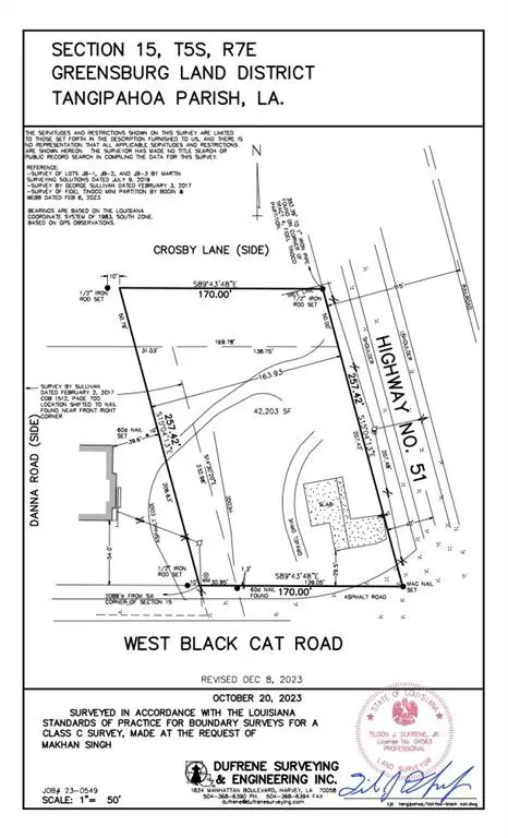 -------------- Us Hwy 51 & Black Cat Rd Road, Tickfaw, LA 70466