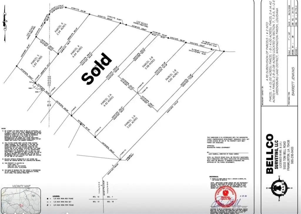 Lot2-A 4.42ac Lee Road, Franklinton, LA 70438 - #1