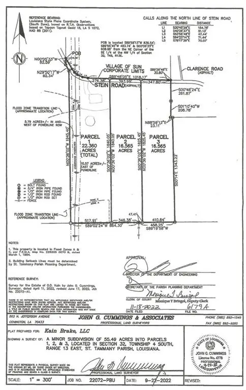 TBA Stein Road, Sun, LA 70463 - #3