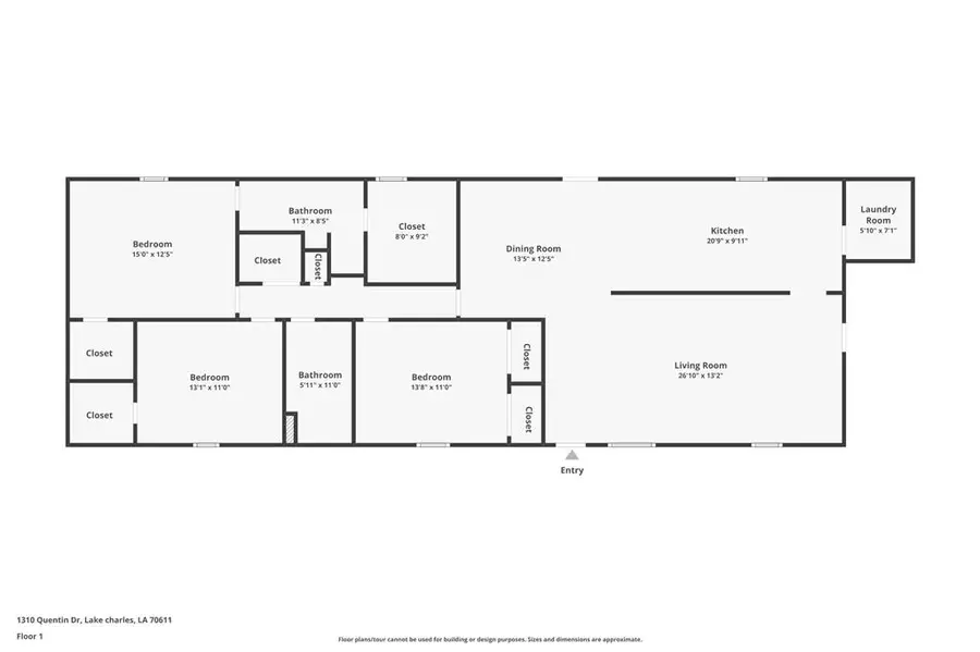 1310 Quentin Drive, Lake Charles, LA 70611 - #2