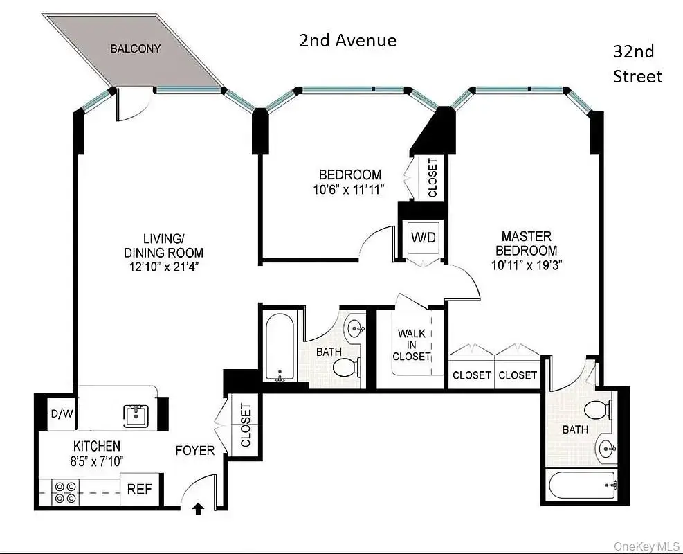 200 E 32nd Street #28C, Manhattan, NY 10016 - #1