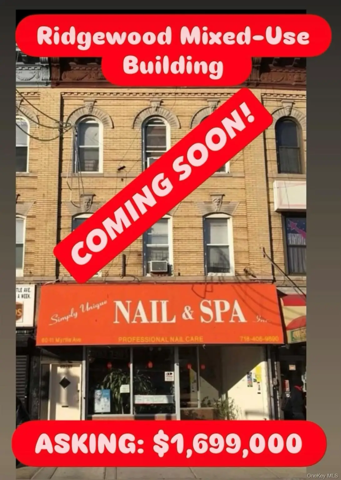60-11 Myrtle Avenue, Ridgewood, NY 11385 - #1