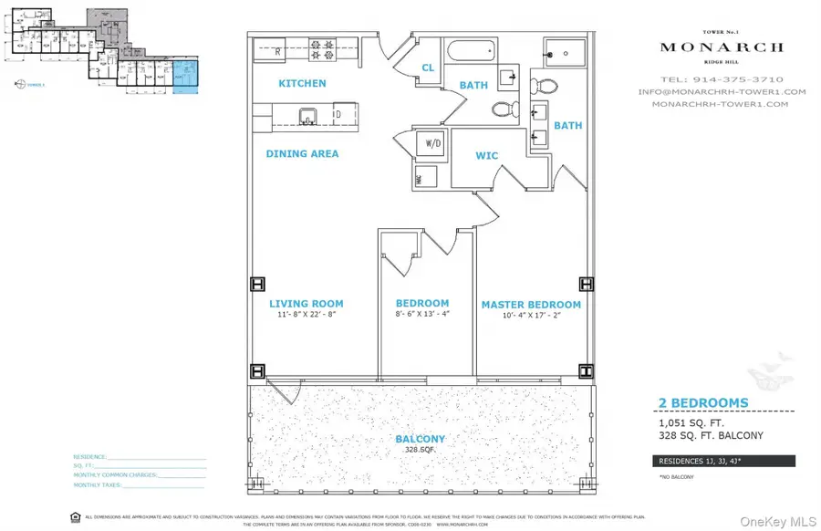 701 Ridge Hill Boulevard #1J, Yonkers, NY 10710 - Image #2