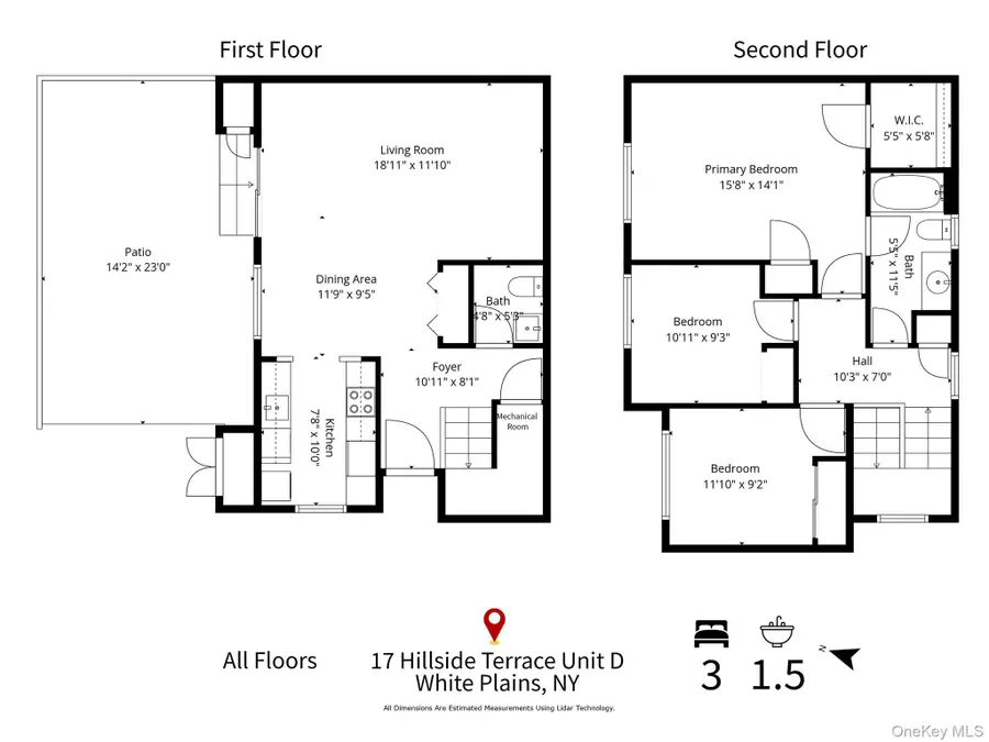 17 Hillside Terrace #D, White Plains, NY 10601 - #3