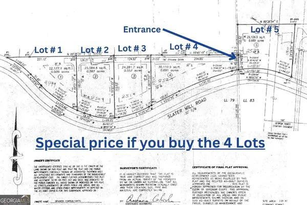 2509 Slater Mill Road, Douglasville, GA 30135