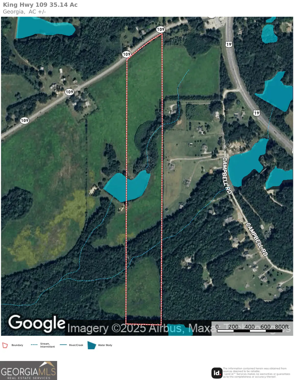 35+/- AC Hwy 109, Zebulon, GA 30295 - Image #1