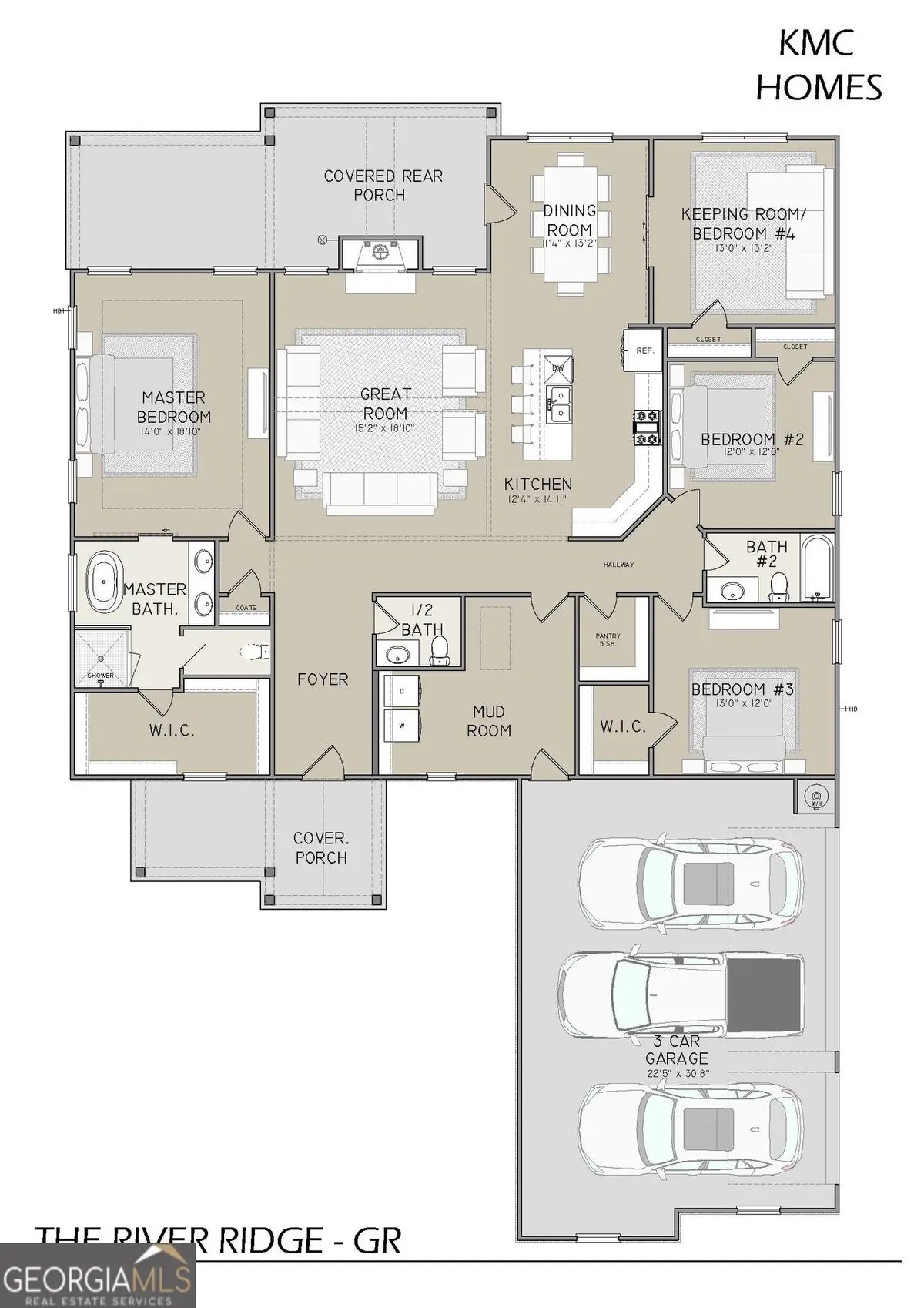 1620 Bar J Road #LOT 1 RIVER RIDGE / LOFT, Temple, GA 30179 - Image #1
