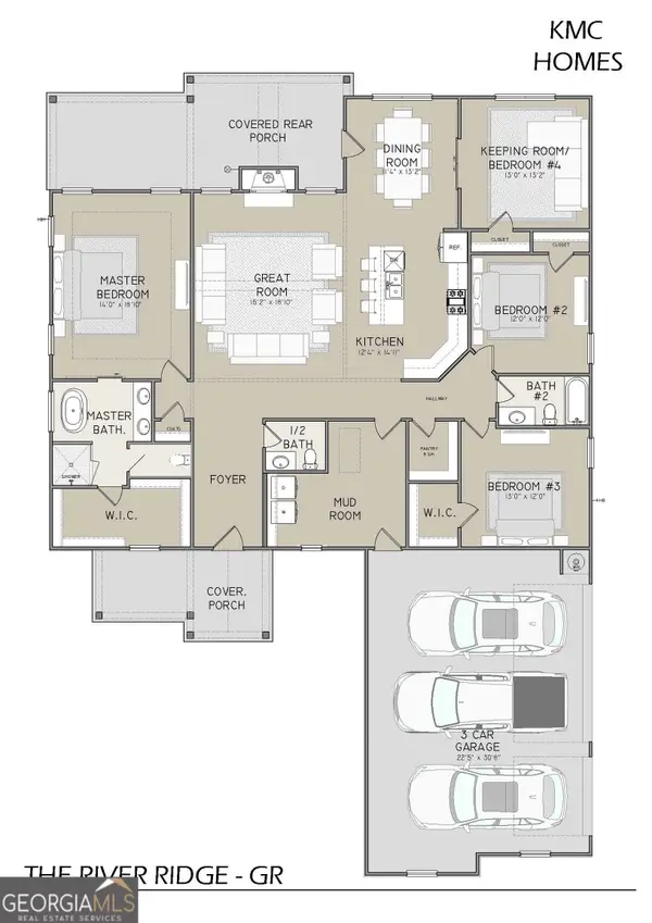 1620 Bar J Road #LOT 1 RIVER RIDGE / LOFT, Temple, GA 30179