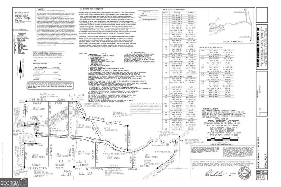 LOT 3 Snow Springs Road, Adairsville, GA 30103 - Image #2