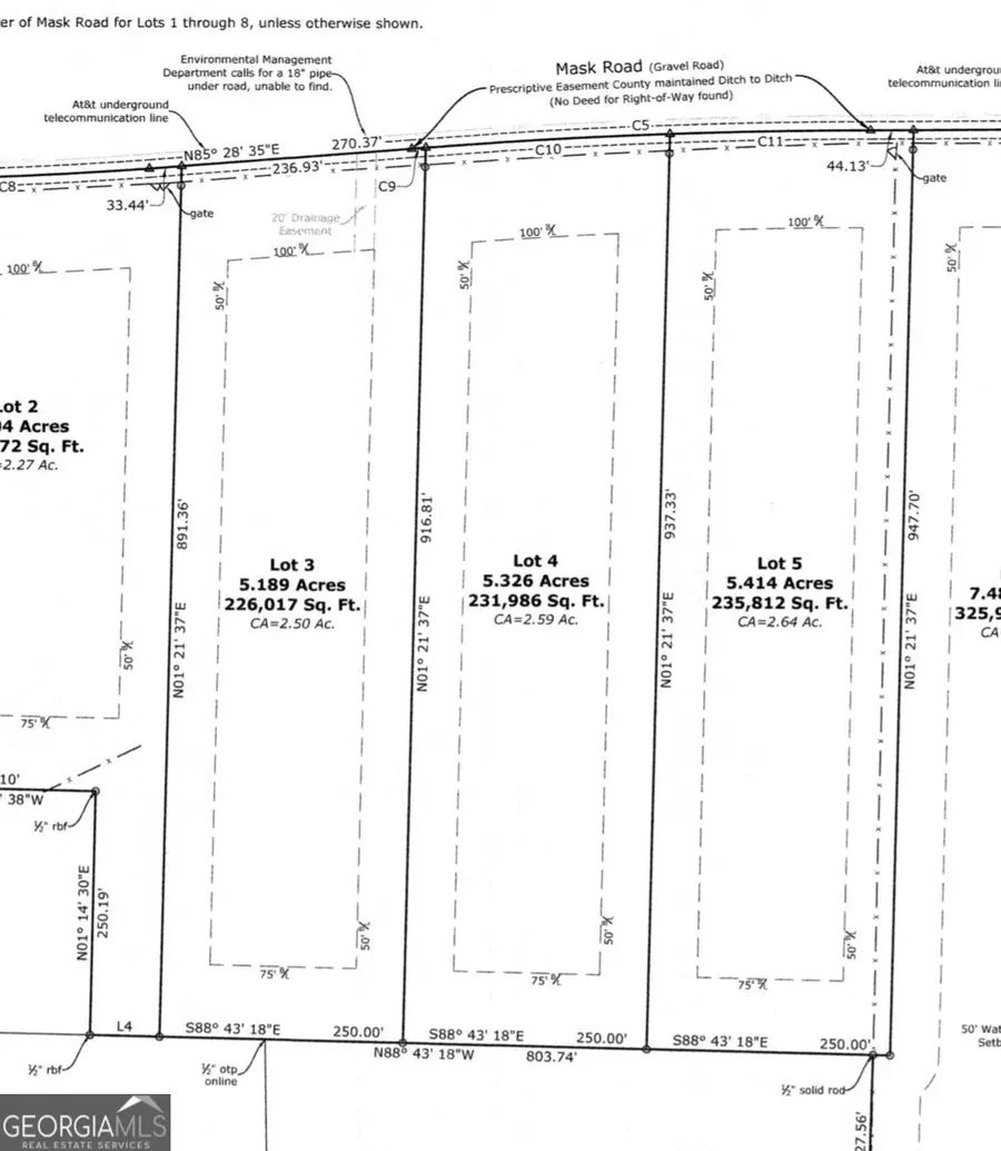 LOT 4 Mask Road - 5.326 +/- Acres, Brooks, GA 30205 - Image #3