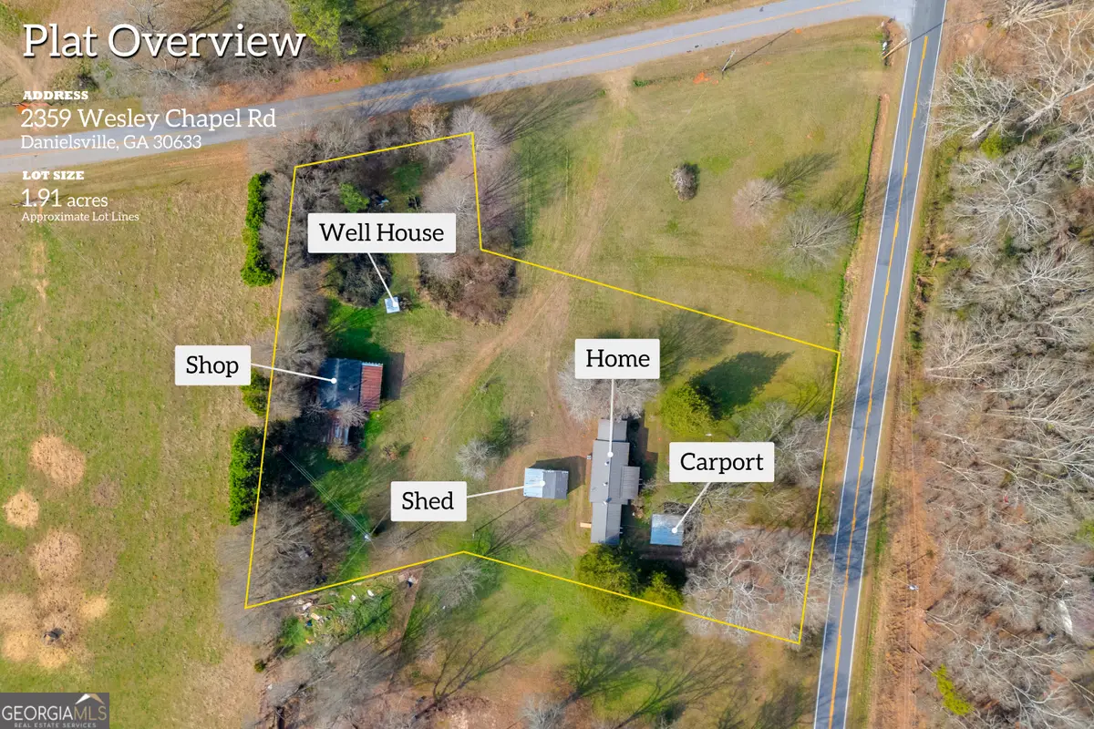 2359 Wesley Chapel Rd./0 Mcgee Fitzpatrick Rd., Danielsville, GA 30633 - Image #1