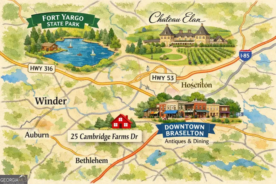 25 Cambridge Farms Drive, Hoschton, GA 30548 - #3