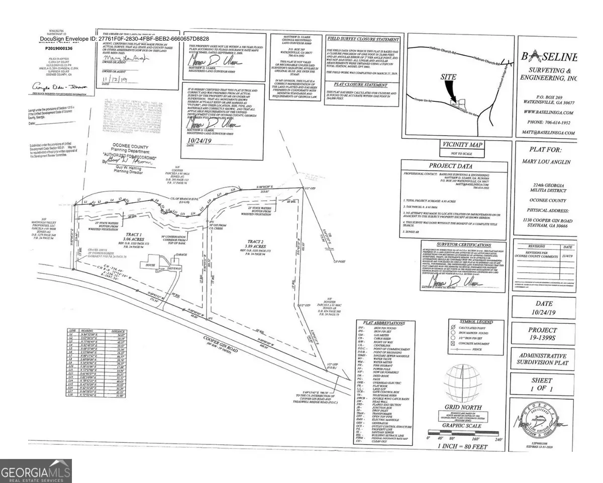 1092 Cooper Gin Road, Statham, GA 30666 - #1