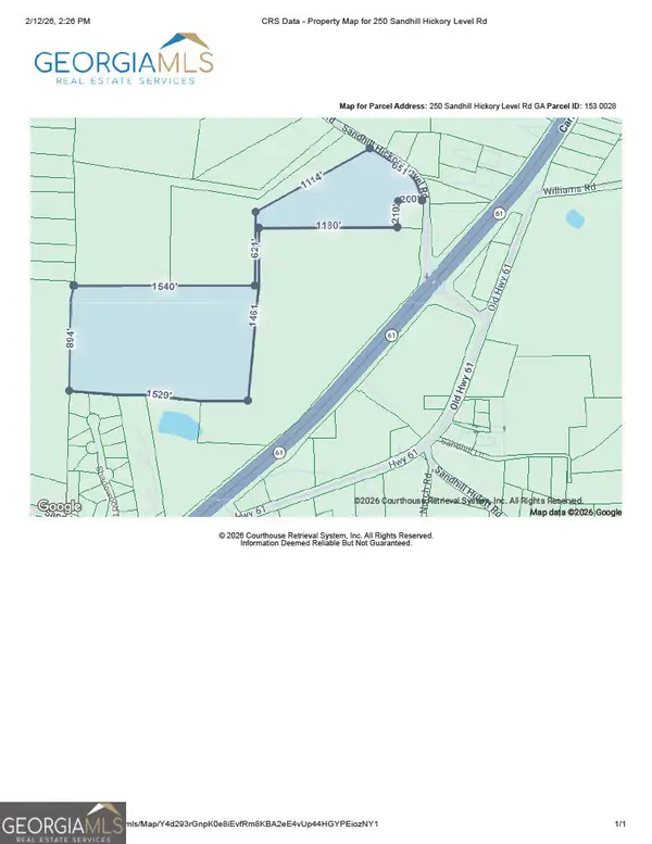 250 Sandhill Hickory Level Road, Carrollton, GA 30116