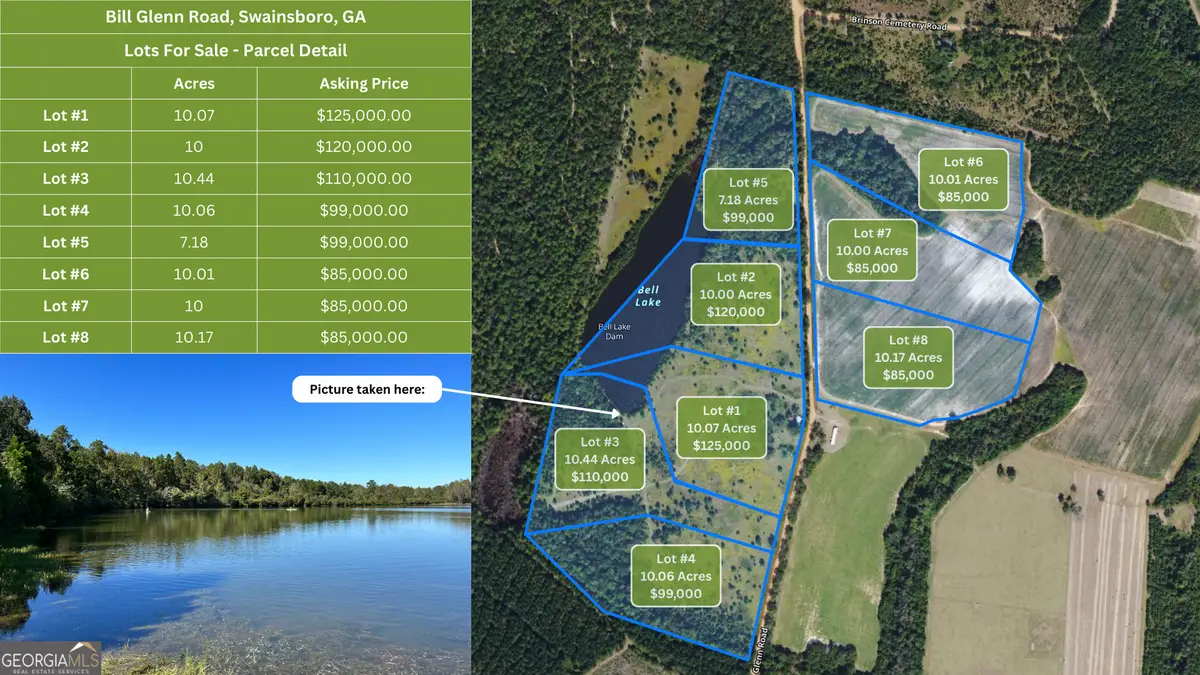 0 Bill Glenn Road, Swainsboro, GA 30401 - #1