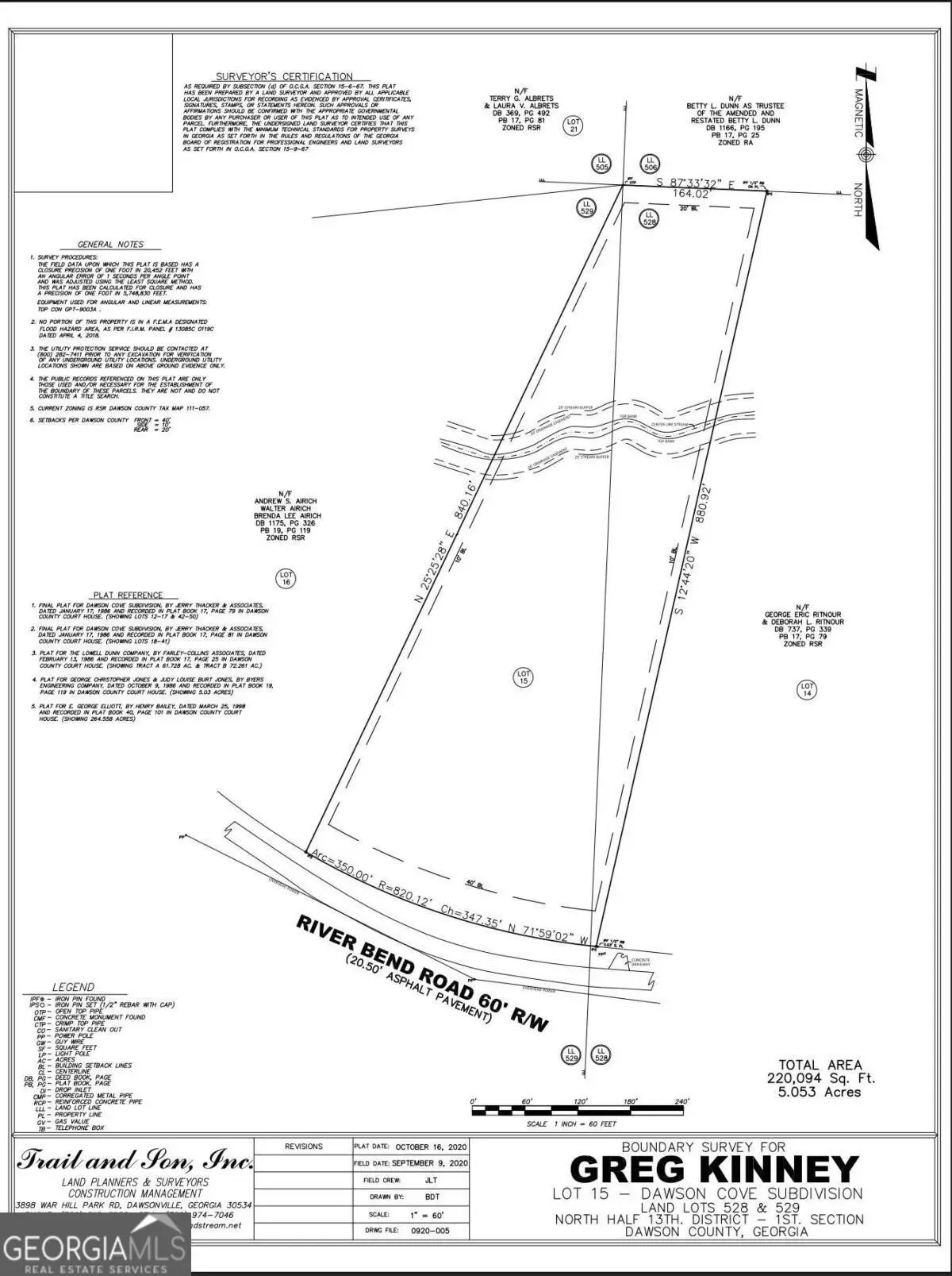 0 River Bend Road, Dawsonville, GA 30534 - #1