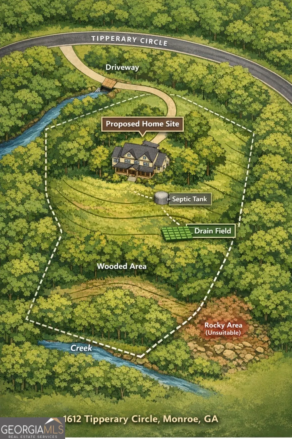 1612 Tipperary Circle, Monroe, GA 30656 - #1