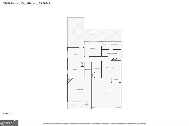 326 Briarcrest Drive, Jefferson, GA 30549 - #2