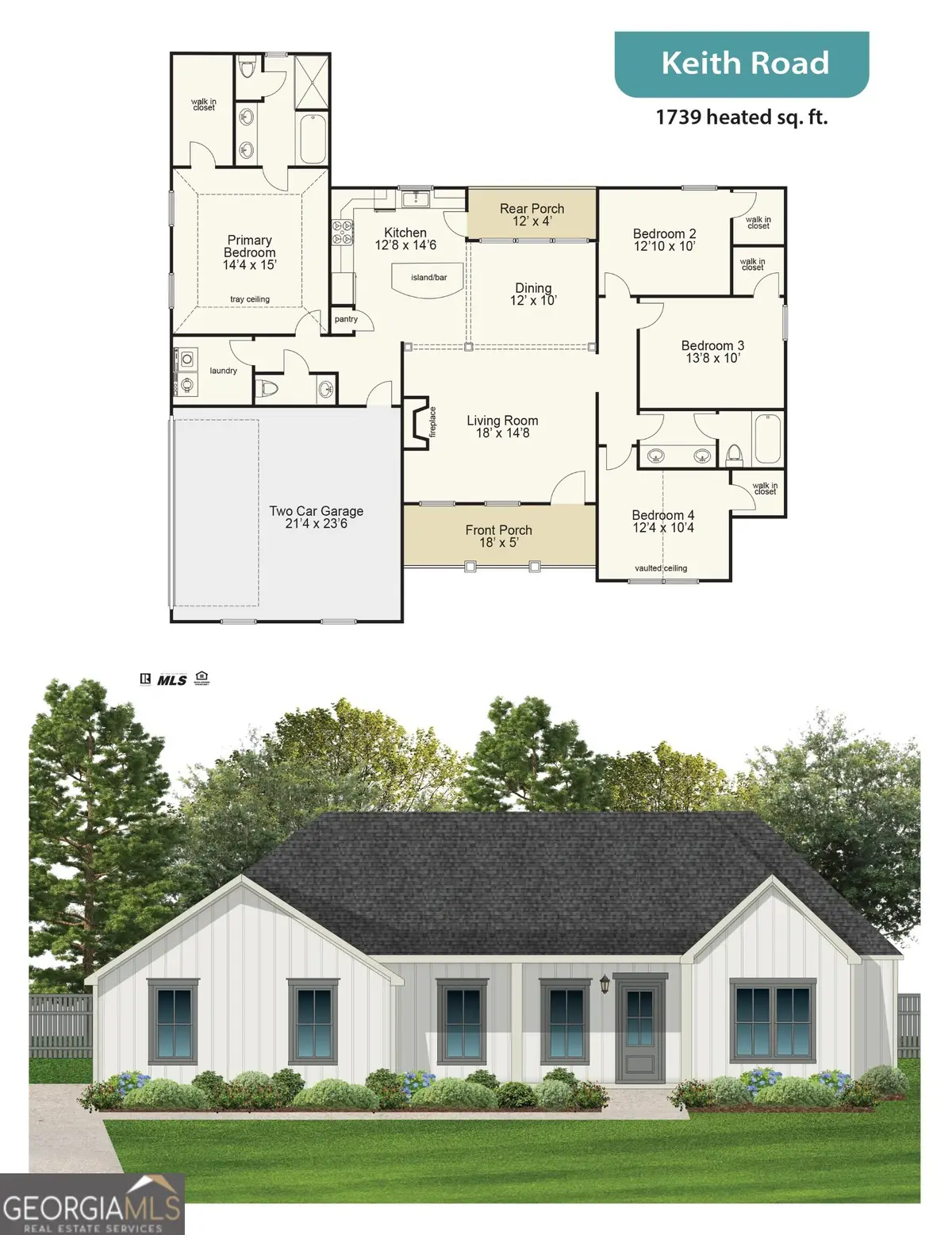 6323 Keith Rd, Hogansville, GA 30230 - #1