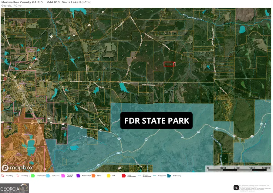 19.74 ACRES Davis Lake Road, Pine Mountain, GA 31822 - #2