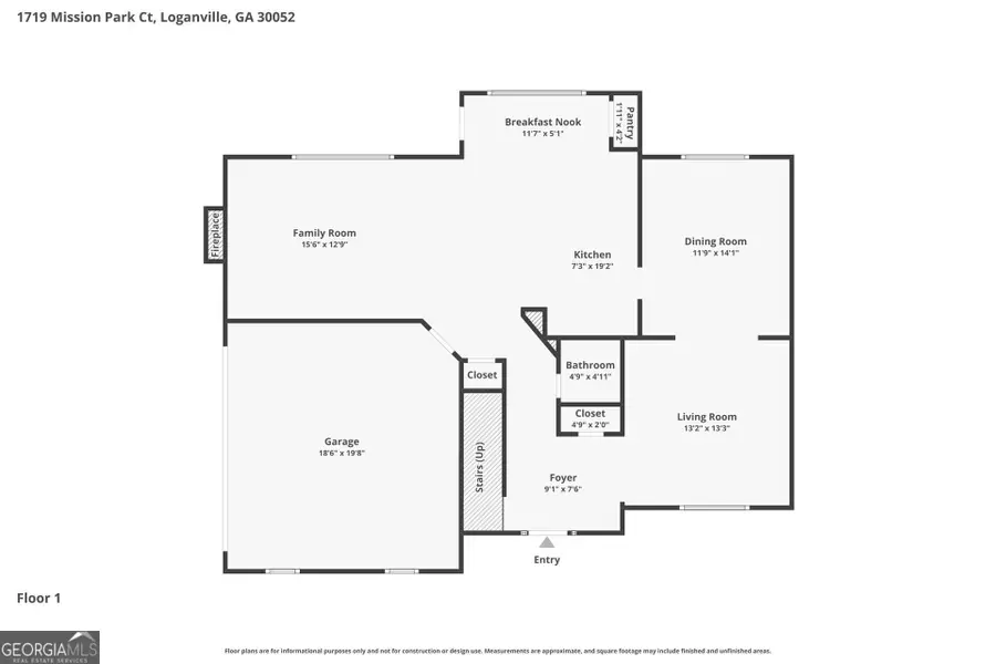 1719 Mission Park Court, Loganville, GA 30052 - #2