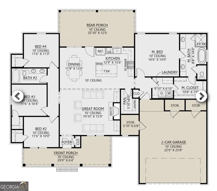 326 W. Lakeview Dr., Milledgeville, GA 31061 - #2