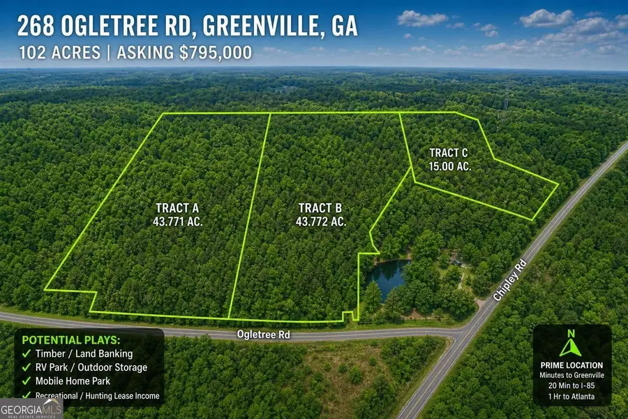268 Ogletree Road, Greenville, GA 30222 - #2